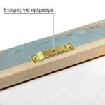 Πινακας σε καμβά ΚΩΝΣΤΑΝΤΙΝΟΣ ΜΑΛΕΑΣ - ΣΑΝΤΟΡΙΝΗ 2