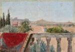 Πινακας σε καμβά ΛΕΜΠΕΣΗΣ ΠΟΛΥΧΡΟΝΗΣ - ΤΟΠΙΟ ΑΘΗΝΩΝ