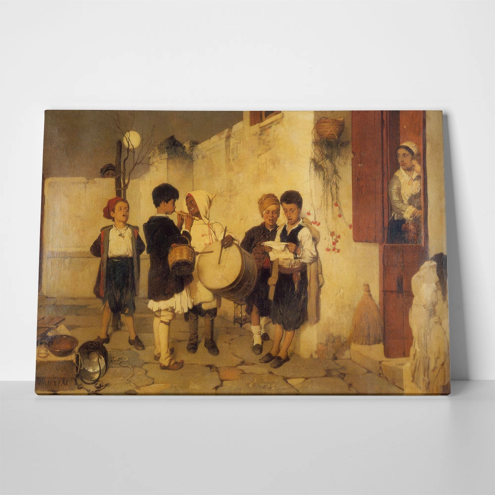 Πινακας σε καμβά ΝΙΚΗΦΟΡΟΣ ΛΥΤΡΑΣ - ΚΑΛΑΝΤΑ