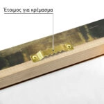 Πινακας σε καμβά ΝΙΚΟΛΑΟΣ ΓΥΖΗΣ - ΑΡΧΑΓΓΕΛΟΣ ΣΠΟΥΔΗ ΓΙΑ ΤΗ ΘΕΜΕΛΙΩΣΗ ΤΗΣ ΠΙΣΤΕΩΣ