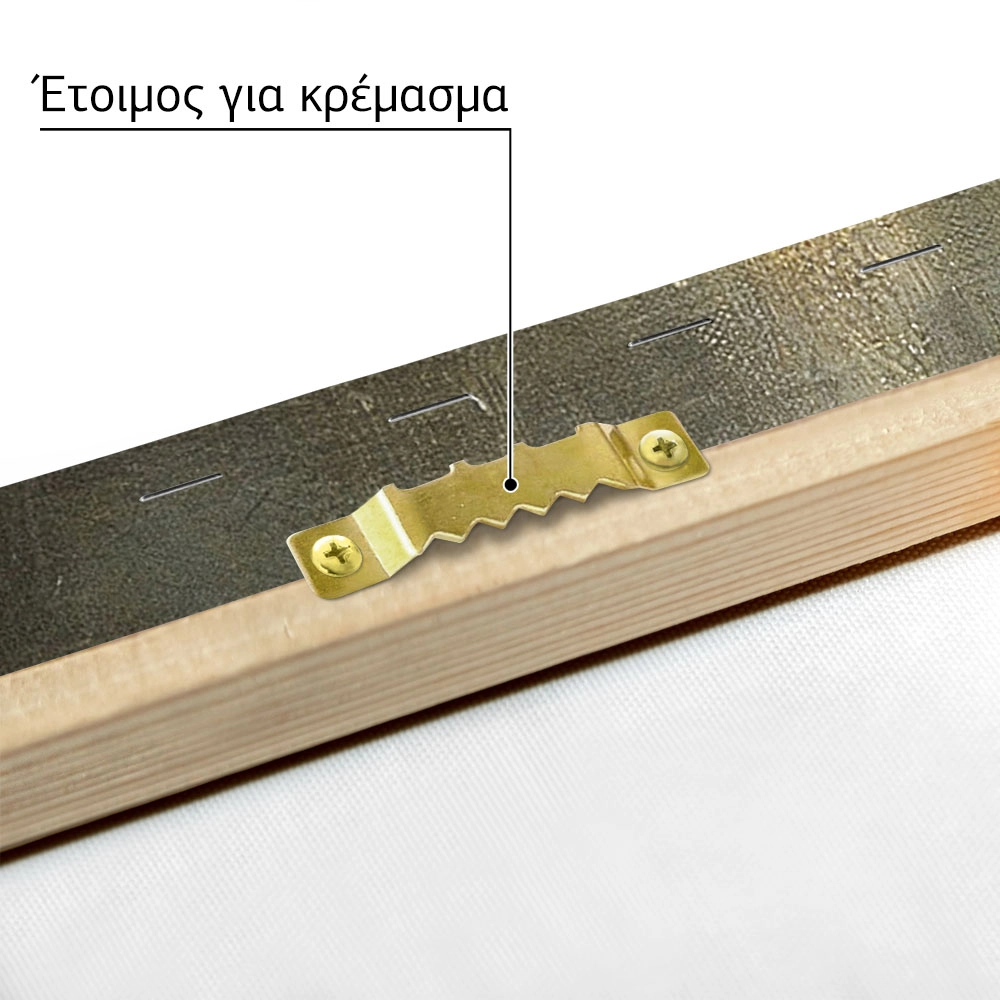 Πινακας σε καμβά ΝΙΚΟΛΑΟΣ ΓΥΖΗΣ - ΑΡΧΑΓΓΕΛΟΣ