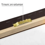 Πινακας σε καμβά ΝΙΚΟΛΑΟΣ ΓΥΖΗΣ - Η ΧΑΡΑ ΤΩΝ ΓΟΝΕΩΝ