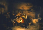 Πινακας σε καμβά ΝΙΚΟΛΑΟΣ ΓΥΖΗΣ - Η ΧΑΡΤΟΜΑΝΤΙΣΣΑ