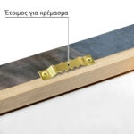 Πινακας σε καμβά ΝΙΚΟΛΑΟΣ ΓΥΖΗΣ - ΜΑΝΑ ΜΕ ΠΑΙΔΙ