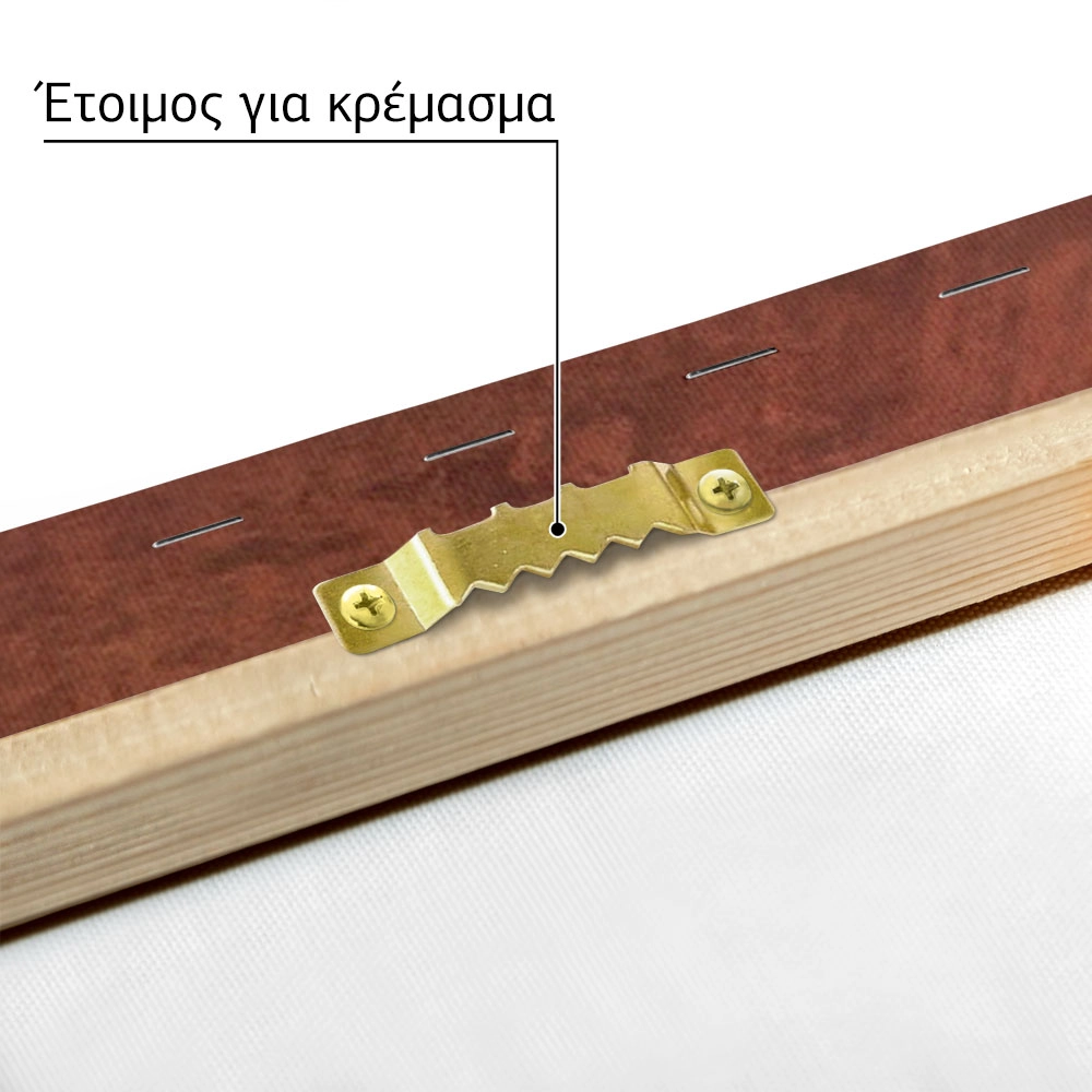 Πινακας σε καμβά ΝΙΚΟΛΑΟΣ ΓΥΖΗΣ - ΧΩΡΙΑΤΙΚΟ ΣΠΙΤΙ