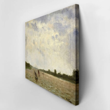 Πινακας σε καμβά ΠΕΡΙΚΛΗΣ ΠΑΝΤΑΖΗΣ - ΒΑΡΚΕΣ ΣΤΟΝ ΠΟΤΑΜΟ SCHELDT - Περικλής Πανταζής Sticky 2