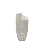 FIBERCLAY ΚΑΣΠΩ ΛΕΥΚΟ ΑΜΜΟΥ ΗΜΙΚΑΛΥΠΤΟΜΕΝO ΠΡΟΣΩΠΟ ΣΤΡΟΓΓΥΛΟ ΜΙΚΡΟ - Φ32x72cm 1/ΚΙΒ