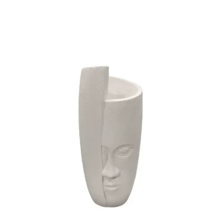 FIBERCLAY ΚΑΣΠΩ ΛΕΥΚΟ ΑΜΜΟΥ ΗΜΙΚΑΛΥΠΤΟΜΕΝO ΠΡΟΣΩΠΟ ΣΤΡΟΓΓΥΛΟ ΜΙΚΡΟ - Φ32x72cm 1/ΚΙΒ - Κασπω