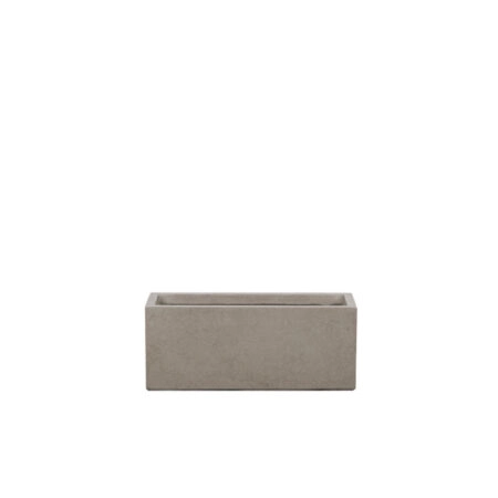 ΖΑΡΝΤΙΝΙΕΡΑ-ΚΑΣΠΩ SMALL ΜΟΚΚΑ FIBERCLAY ΟΡΘΟΓΩΝΙΟ - 50x20x20cm - Κασπω