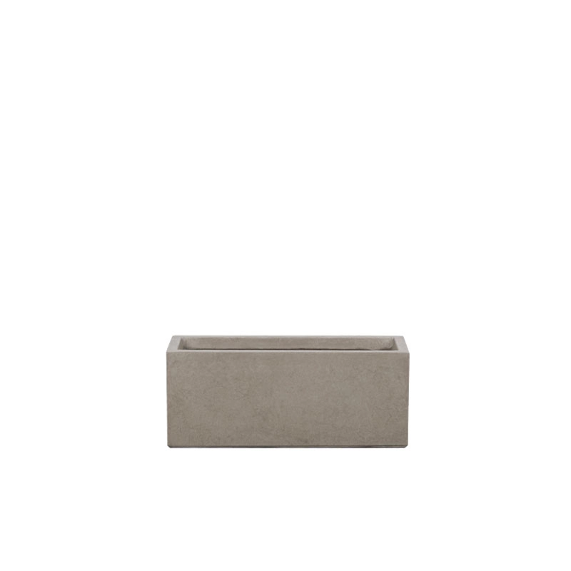 ΖΑΡΝΤΙΝΙΕΡΑ-ΚΑΣΠΩ SMALL ΜΟΚΚΑ FIBERCLAY ΟΡΘΟΓΩΝΙΟ - 50x20x20cm