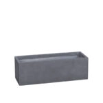 ΖΑΡΝΤΙΝΙΕΡΑ-ΚΑΣΠΩ ΓΚΡΙ MEDIUM FIBERCLAY ΟΡΘΟΓΩΝΙΟ - 70x25x23cm