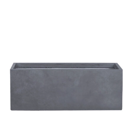 ΖΑΡΝΤΙΝΙΕΡΑ-ΚΑΣΠΩ ΓΚΡΙ XLARGE FIBERCLAY ΟΡΘΟΓΩΝΙΟ - 90x36x33cm - Κασπω