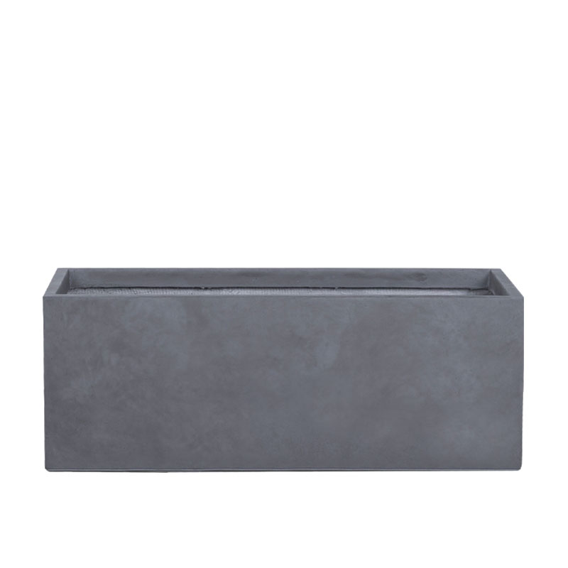 ΖΑΡΝΤΙΝΙΕΡΑ-ΚΑΣΠΩ ΓΚΡΙ XLARGE FIBERCLAY ΟΡΘΟΓΩΝΙΟ - 90x36x33cm