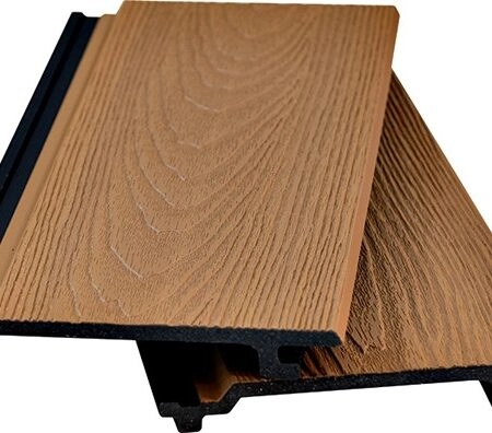 WPC WALL CLADDING PREMIUM 20/148mm WOOD 75150 - Πανελ τοίχου με 3D πηχάκια
