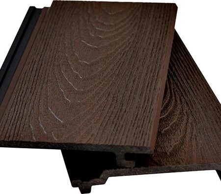 WPC WALL CLADDING PREMIUM 20/148mm WALNUT 75110 - Πανελ τοίχου με 3D πηχάκια