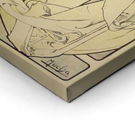 Πίνακας Πανοραμικός σε καμβά ALPHONSE MUCHA - LA TRAPPISTINE - Alphonse Mucha Sticky 1
