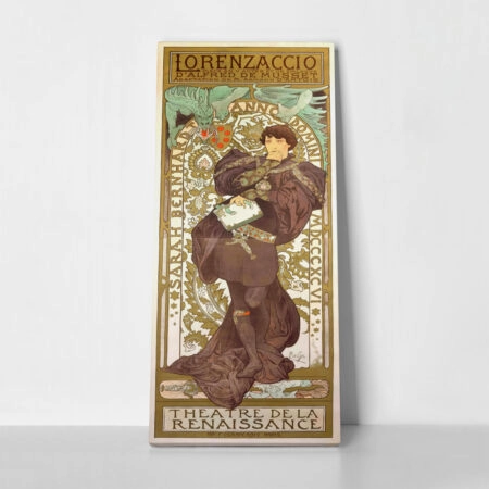 Πίνακας Πανοραμικός σε καμβά ALPHONSE MUCHA - LORENZACCIO