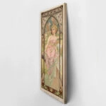Πίνακας Πανοραμικός σε καμβά ALPHONSE MUCHA - MORNING AWAKENING