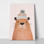 Πινακας σε καμβά BEAVER