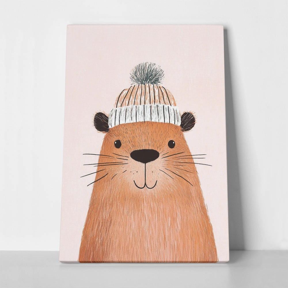 Πινακας σε καμβά BEAVER