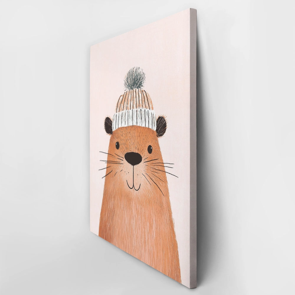 Πινακας σε καμβά BEAVER