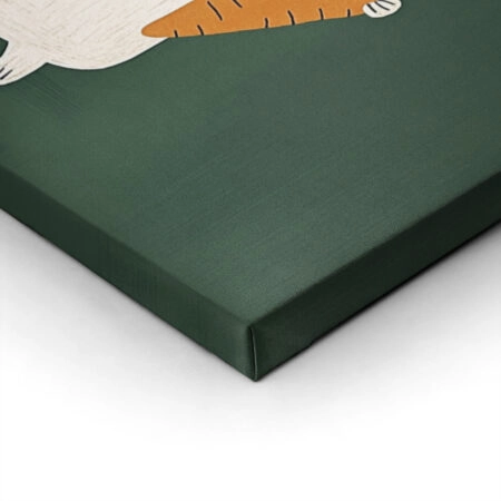 Πινακας σε καμβά BUNNY WITH CARROT - Παιδικοι και set Sticky 1