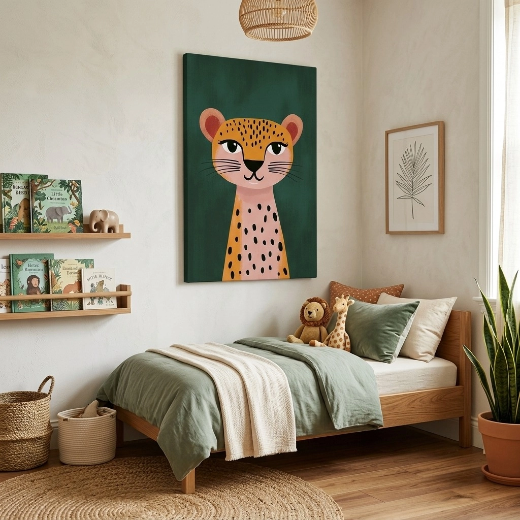 Πινακας σε καμβά CHEETAH