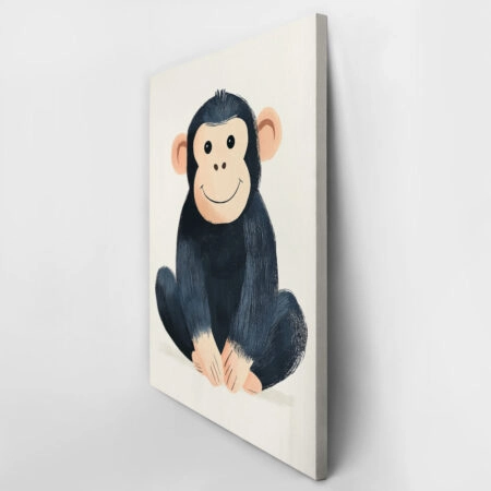 Πινακας σε καμβά CHIMPANZEE - Παιδικοι και set Sticky 2