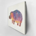 Πινακας σε καμβά COLORFUL HIPPO