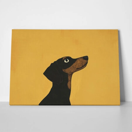 Πινακας σε καμβά DACHSHUND - Παιδικοι και set