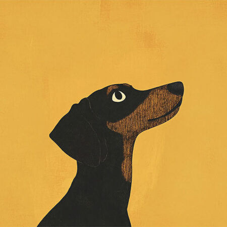 Πινακας σε καμβά DACHSHUND - Παιδικοι και set Sticky 5