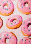 Πινακας σε καμβά DONUTS