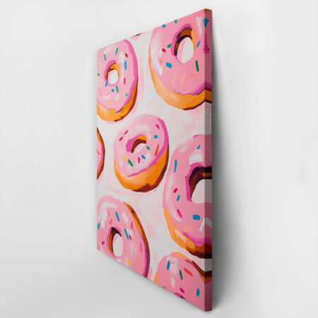 Πινακας σε καμβά DONUTS - Παιδικοι και set Sticky 2