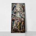 Πίνακας Πανοραμικός σε καμβά EL GRECO - BAPTISM OF CHRIST