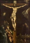 Πινακας σε καμβά EL GRECO - CRUCIFIXION WITH THE VIRGIN MARY AND SAINT JOHN THE EVANGELIST