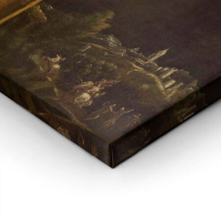 Πινακας σε καμβά EL GRECO - CRUCIFIXION WITH THE VIRGIN MARY AND SAINT JOHN THE EVANGELIST - El Greco Sticky 1