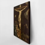 Πινακας σε καμβά EL GRECO - CRUCIFIXION WITH THE VIRGIN MARY AND SAINT JOHN THE EVANGELIST