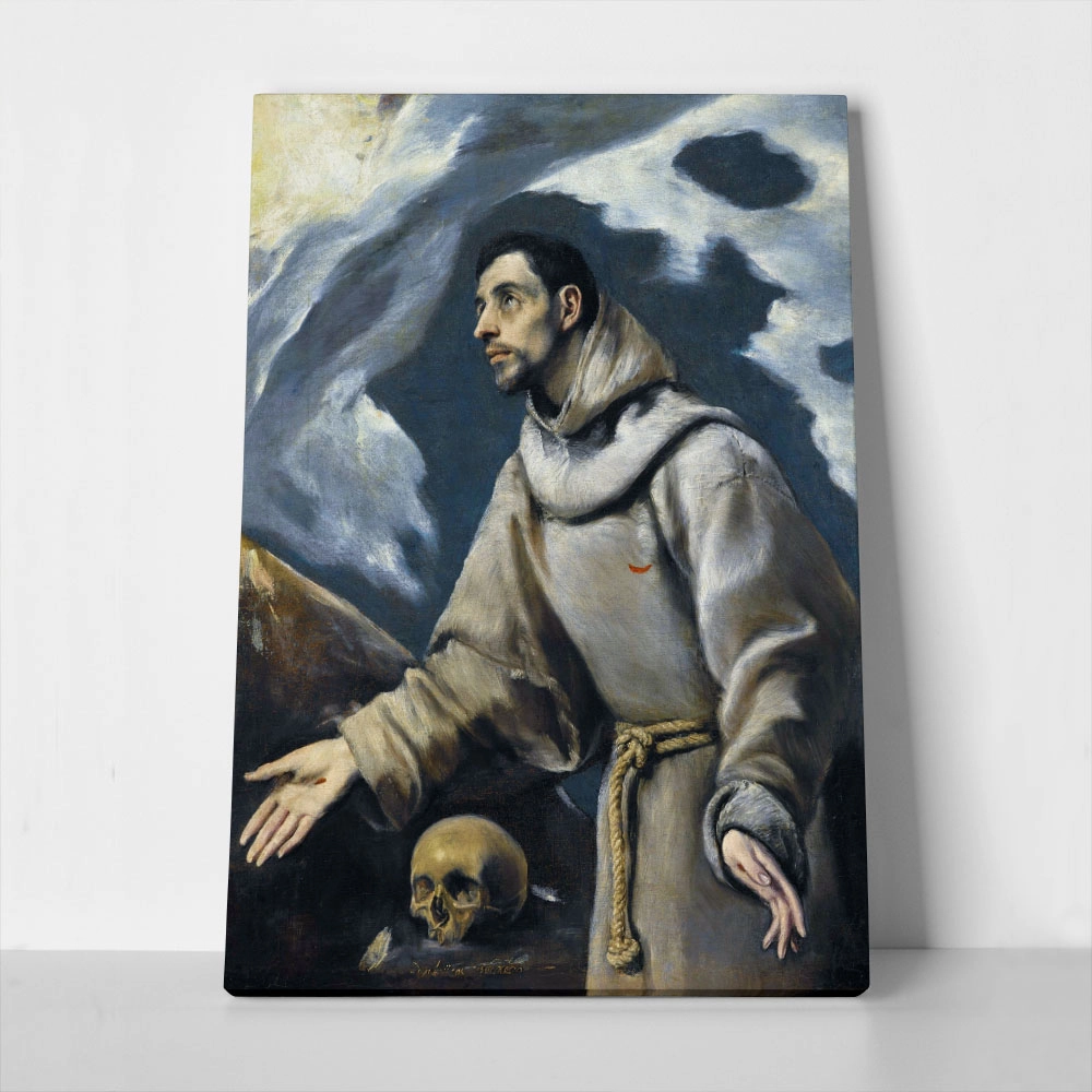 Πινακας σε καμβά EL GRECO - ECSTASY OF SAINT FRANCIS