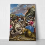 Πινακας σε καμβά EL GRECO - ENTOMBMENT OF CHRIST