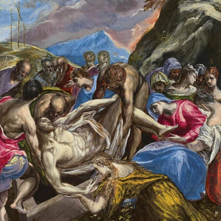 Πινακας σε καμβά EL GRECO - ENTOMBMENT OF CHRIST - El Greco Sticky 5