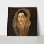 Πίνακας σε καμβά EL GRECO - PORTRAIT OF A LADY