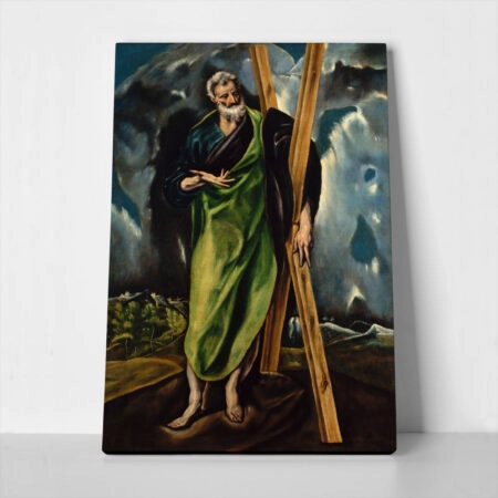 Πινακας σε καμβά EL GRECO - SAINT ANDREW