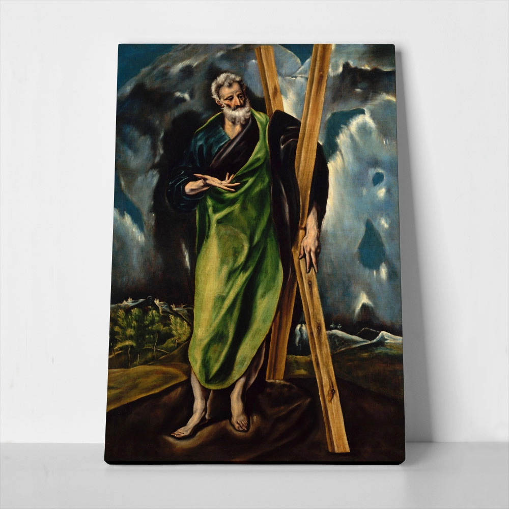 Πινακας σε καμβά EL GRECO - SAINT ANDREW