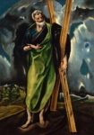 Πινακας σε καμβά EL GRECO - SAINT ANDREW