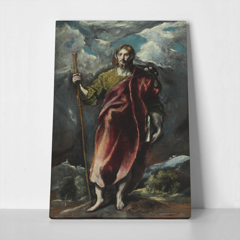 Πινακας σε καμβά EL GRECO - SAINT JAMES THE GREATER
