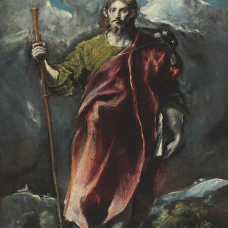 Πινακας σε καμβά EL GRECO - SAINT JAMES THE GREATER - El Greco Sticky 5
