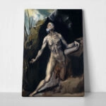 Πινακας σε καμβά EL GRECO - SAINT JEROME