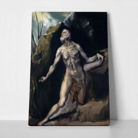 Πινακας σε καμβά EL GRECO - SAINT JEROME