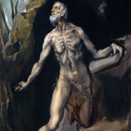 Πινακας σε καμβά EL GRECO - SAINT JEROME - El Greco Sticky 5
