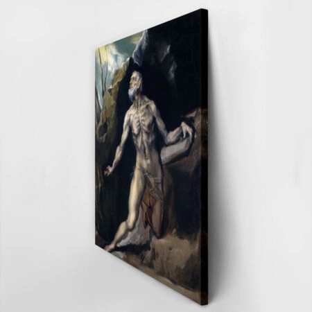 Πινακας σε καμβά EL GRECO - SAINT JEROME - El Greco Sticky 2